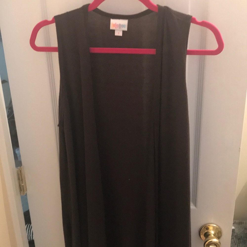 Brown joy vest